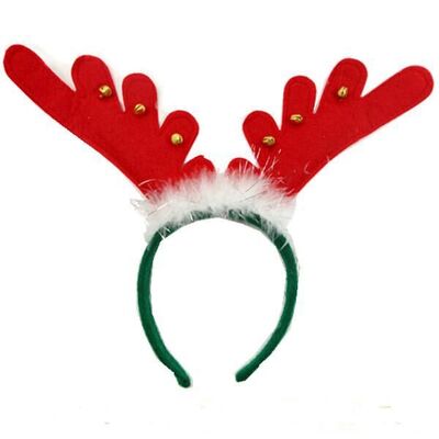 Cappello della fascia dei corni di modo - accessorio del costume delle orecchie di Rindeer della peluche per il partito