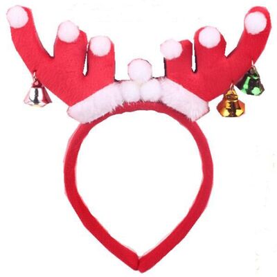 Cappello della fascia dei corni di modo - accessorio del costume delle orecchie di Rindeer della peluche per il partito