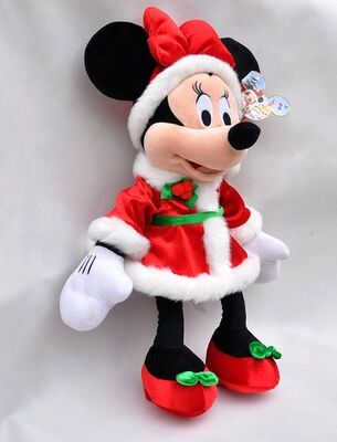 Natale Mickey Mouse di Disney di modo 18inch e giocattoli della peluche di Minnie Mouse