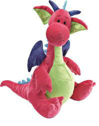 Giocattolo molle della peluche dei bambini alato modo degli animali farciti del drago di Dino