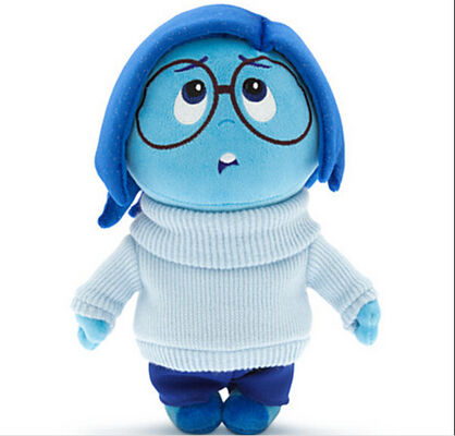 Dentro - fuori la peluche di Disney del fumetto gioca la tristezza con il blu di 28cm