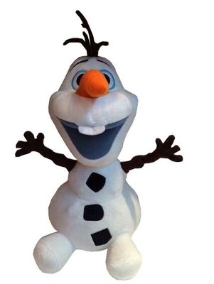 La peluche originale del pupazzo di neve di Olaf congelata Disney farcita gioca Eco amichevole