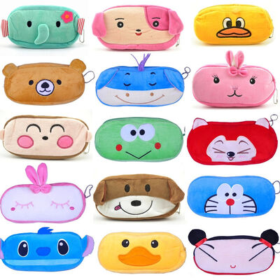 Astuccio per le matite animale sveglio dei bambini/borsa fresca della matita della peluche per la scuola
