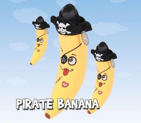 La banana a 12 pollici del mostro di carnevale ha farcito i giocattoli della peluche per la festa del andl di festival