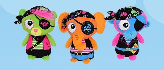 La peluche a 8 pollici di Halloween dei caratteri di carnevale gioca i piccoli animali farciti