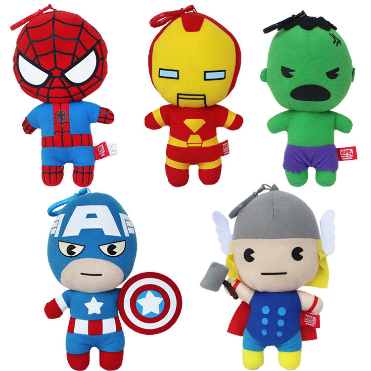 I giocattoli caldi della peluche del fumetto si meravigliano le action figure farcite dei vendicatori 2