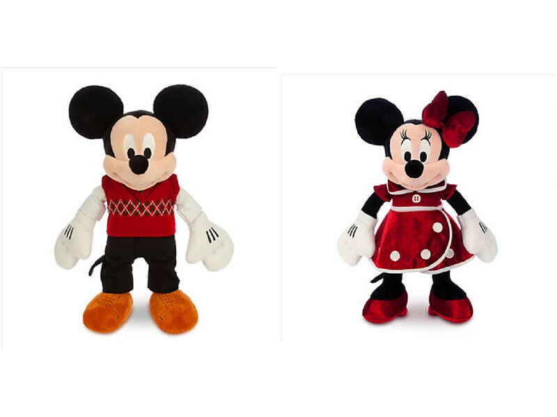 Natale Minnie Mouse e giocattoli della peluche di Mickey Mouse Disney 40cm
