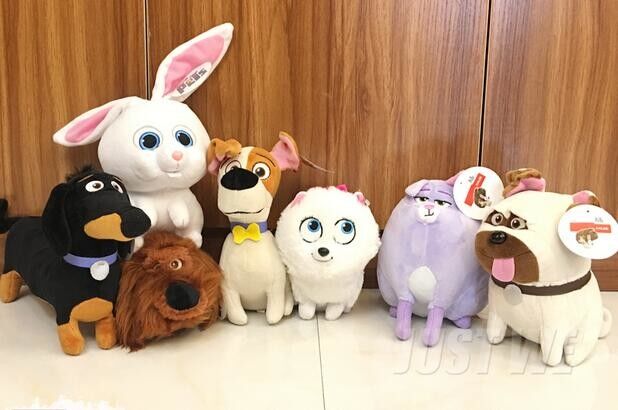 La peluche segreta di Disney di vita degli animali domestici gioca 6 - giocattoli farciti Disney a 8 pollici per il festival