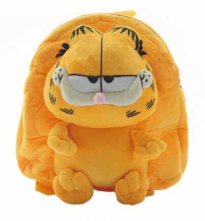 Garfield giallo amichevole eco- scherza il CE degli zainhi della scuola approvato per i bambini 28cm