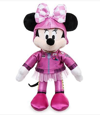 Giocattoli della peluche di Disney di modo, animale farcito di Mickey Mouse Disney dell'automobile scoperta a due posti delle automobili rosa dei corridori 30cm