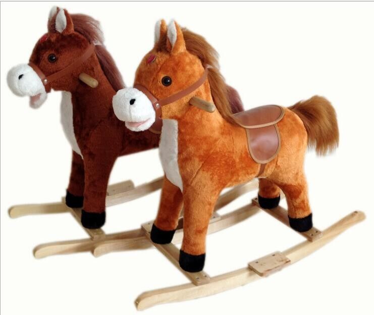 Animali del cavallo a dondolo di modo dell'interno per la guida di Chlidren sul gioco