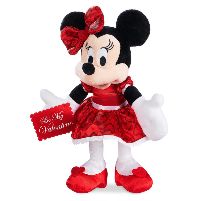 Giorni di San Valentino Rosso Minnie Mouse Disney Plush Toys 12 Inch Custom