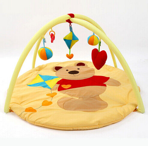 Tempo morbido felice di melodie del bambino del giocattolo di attività della palestra e della stuoia del gioco del bambino del giardino di Winnie the Pooh e del bambino della schiuma del pavimento