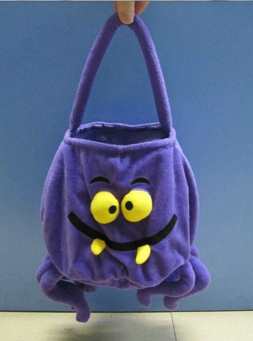 giocattoli della peluche farciti borsa porpora del regalo di 12inch Halloween per il partito di Halloween
