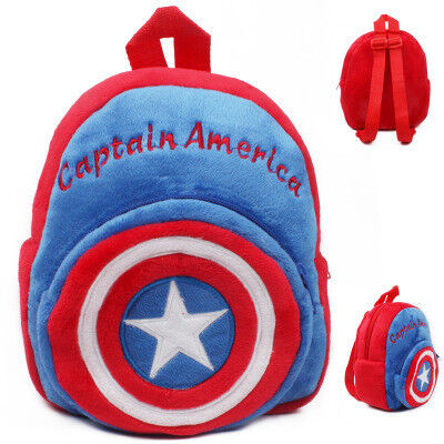 Zainhi della scuola dei bambini di capitano America per i ragazzi, borse di scuola fresche dei bambini